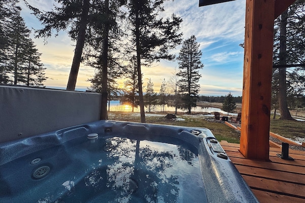 Idromassaggio all'aperto