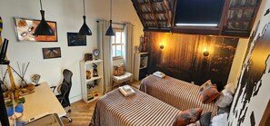 1 Schlafzimmer, Bügeleisen/Bügelbrett, Internetzugang, Bettwäsche