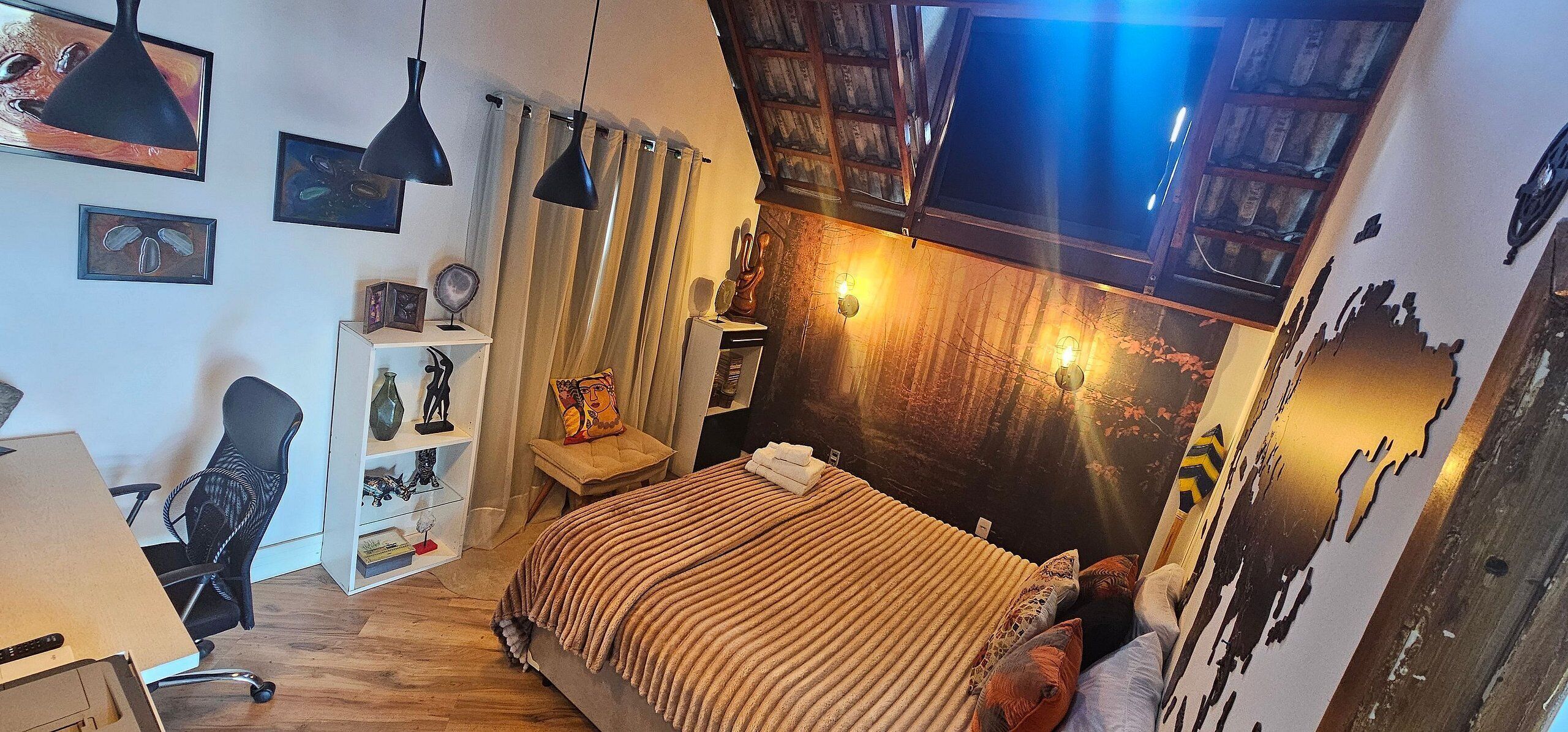 1 間睡房、熨斗/熨衫板、上網、床單