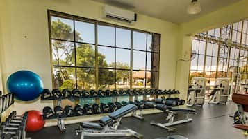 Studio, Multiple Bedrooms, Accessible, Smoking | Fitness facility