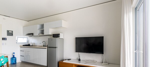 Estudio, varias habitaciones, accesible para personas con discapacidad, fumadores | Sala de estar