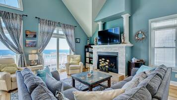 Smart TV, DVD player, table tennis, books