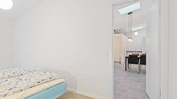 1 soverom, strykejern/-brett, wi-fi og sengetøy