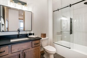 Shower, hair dryer