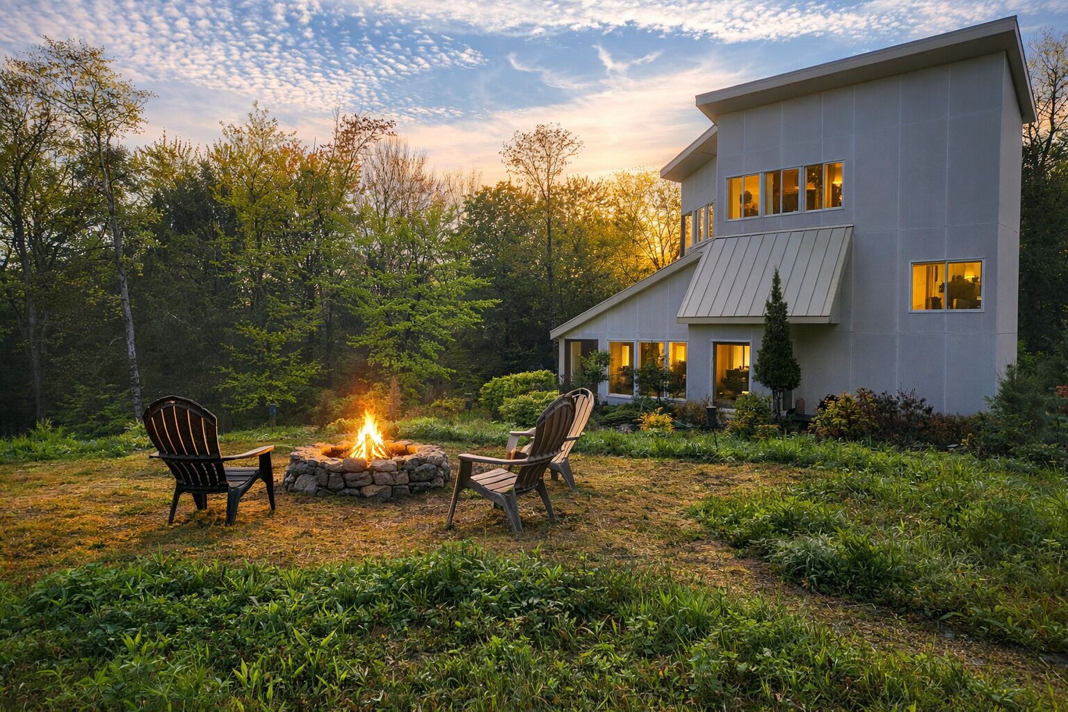 Terrain de l’hébergement 