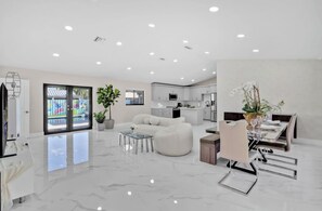 Interior - Welcome to FORGET~ME~NOT VILLA , a sanctuary to unwind in a heated pool. (Miami)