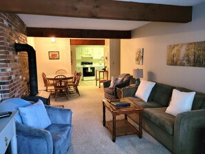 TV, video games, foosball, table tennis