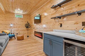 Living area - "Ultimate Luxe Escape with Private Movie Theater and Game Room" (Nelsonville)