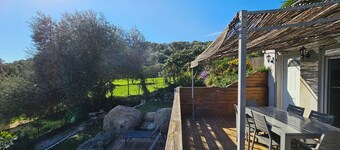 Mini villa T3 air-conditioned, sea view, cosy & modern