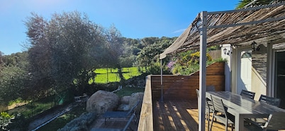 Mini villa T3 air-conditioned, sea view, cosy & modern