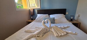 1 Schlafzimmer, kostenloses WLAN, Bettwäsche