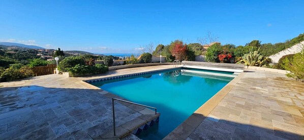 屋外プール、温水プール