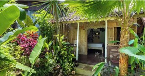 Blick von der Unterkunft