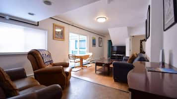 TV connectée, cheminée