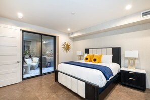 5 soverom, strykejern/-brett, reiseseng for barn og wi-fi (inkludert)