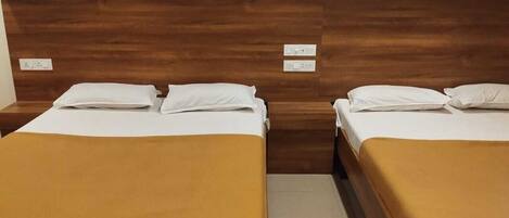 Free WiFi, bed sheets