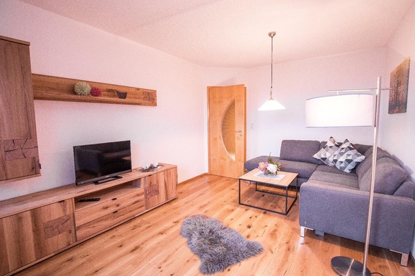 Ferienwohnung Woidblick-Wohnzimmer Woidblick