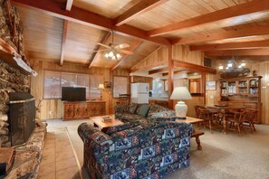 Fireplace - (68) Wawona Dome View (Yosemite National Park)