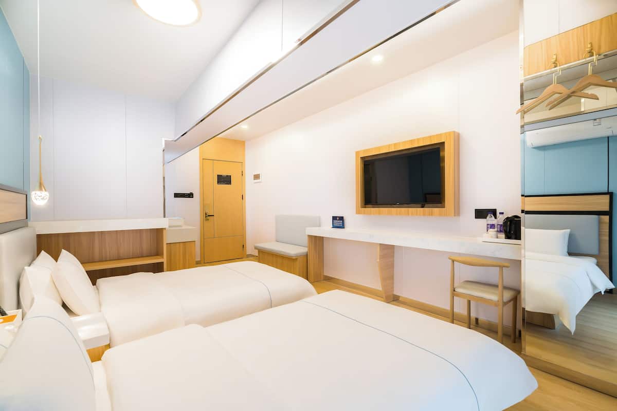 基本雙人房 | 高級寢具、遮光布/窗簾、熨斗/熨衣板、免費無線上網