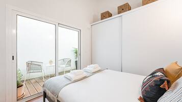 1 Schlafzimmer, Bügeleisen/Bügelbrett, Internetzugang, Bettwäsche