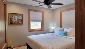 1 غرفة نوم ومكتب وواي فاي مجانًا وملاءات أ سرّة