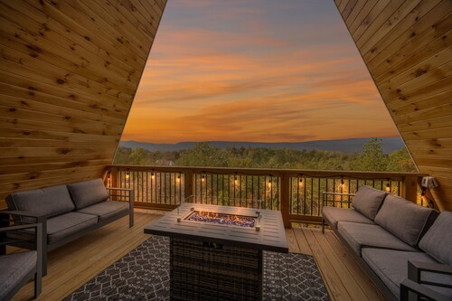 Nordic Nest | Large A-frame Cabin | Bluff Views