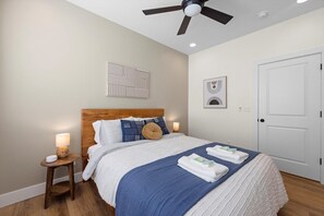 3 soverom, strykejern/-brett, wi-fi (inkludert) og sengetøy