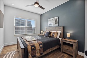 3 soverom, strykejern/-brett, wi-fi (inkludert) og sengetøy