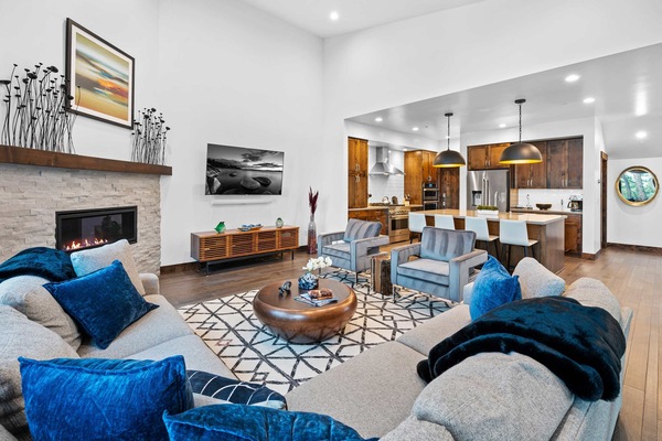 Área de sala de estar