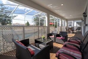 Outdoor dining - 1556 MC - Grand Champions Retreat: A 9-Bedroom Villa (Davenport)