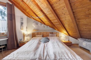 1 chambre, accès au Wi-Fi (inclus), literie fournie