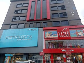 Voorkant van accommodatie