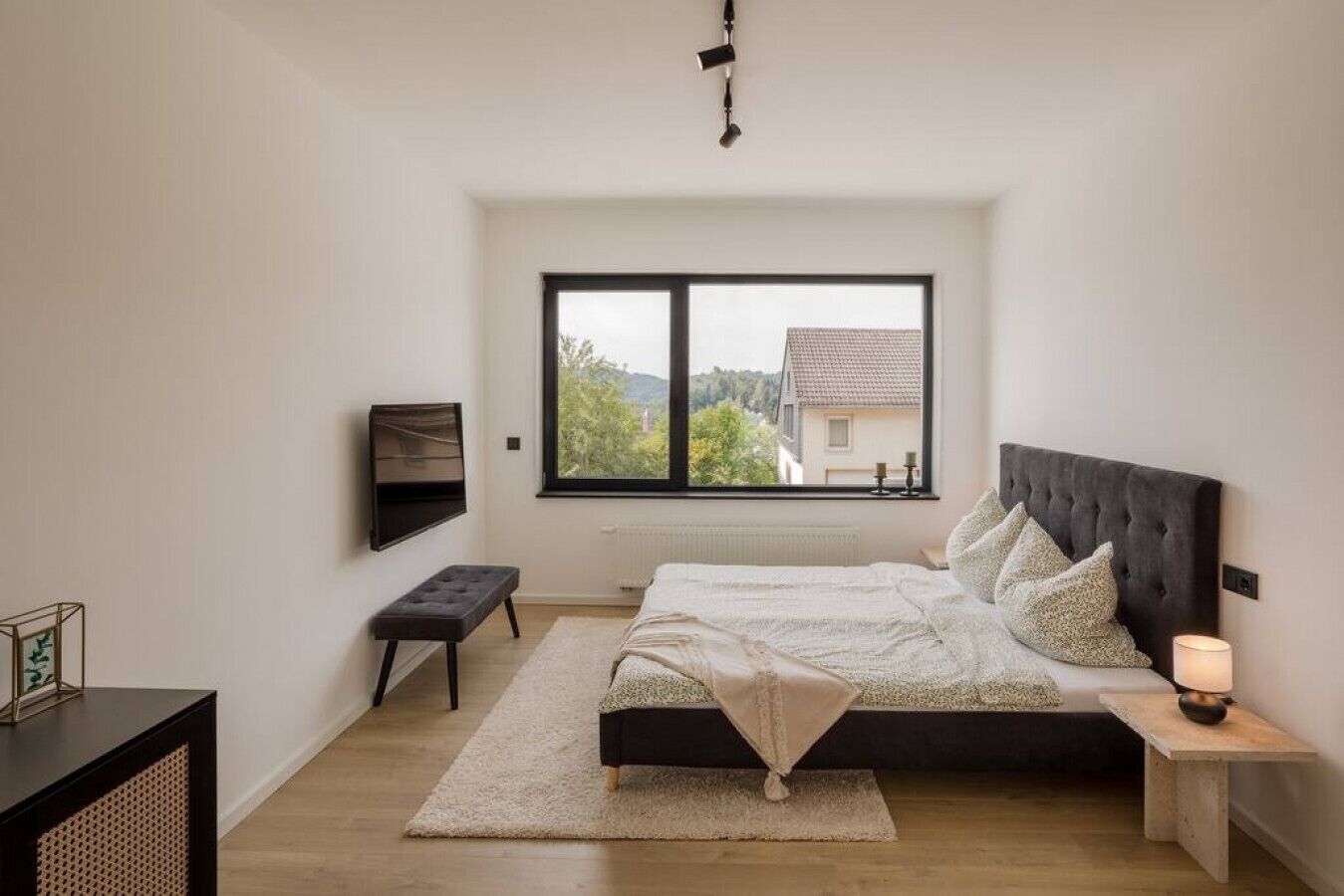 1 bedroom, travel crib, free WiFi, bed sheets