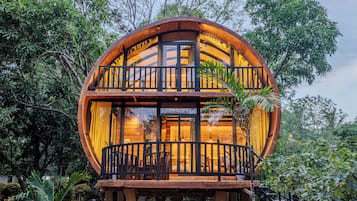 Fassade der Unterkunft