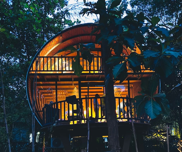 Façade de l’hébergement