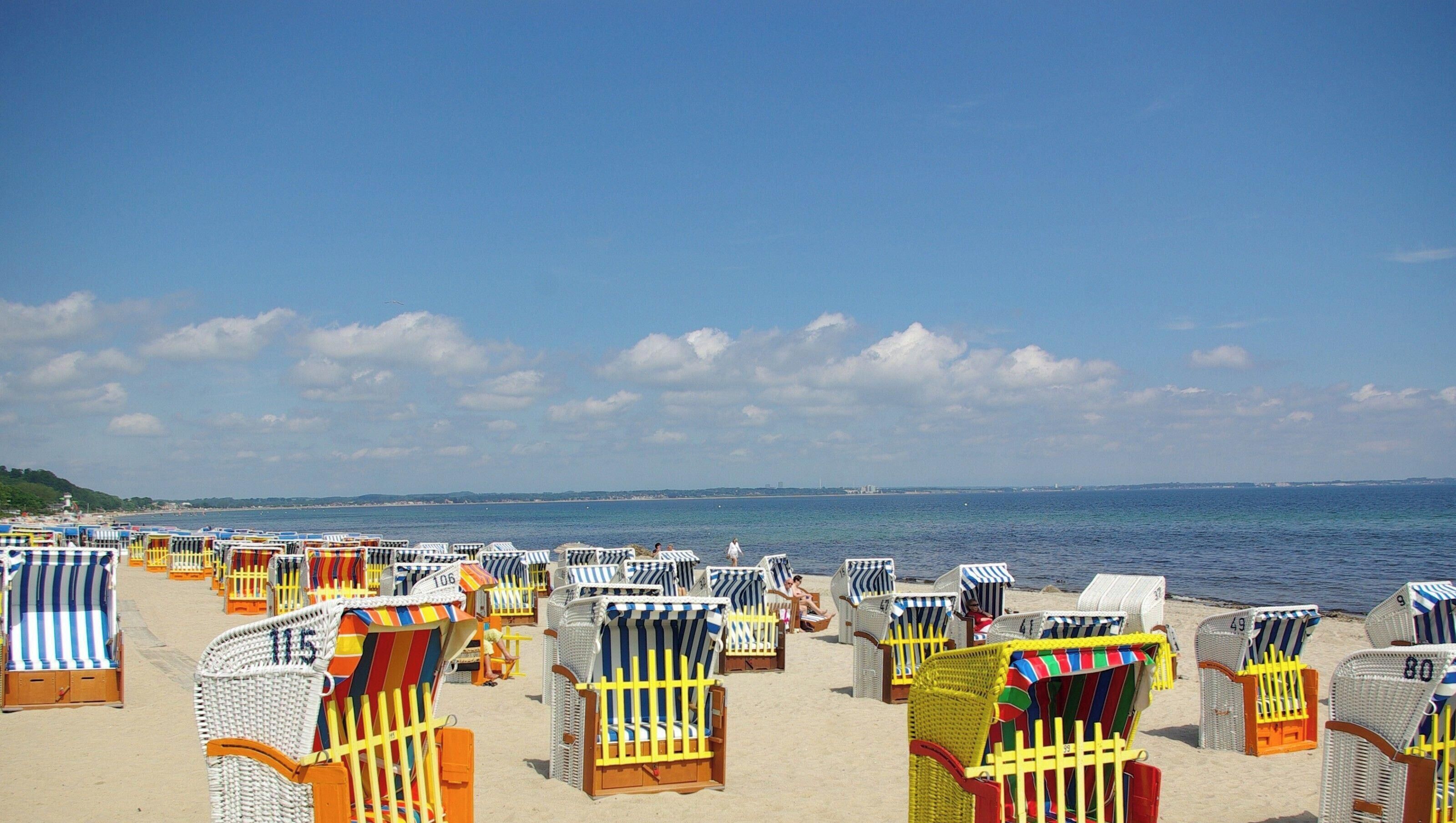 Strand in 5-10 Minuten, Strandkorb Vor-Ort buchbar
