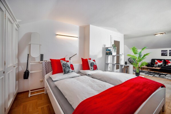 1 Schlafzimmer, kostenloses WLAN, Bettwäsche