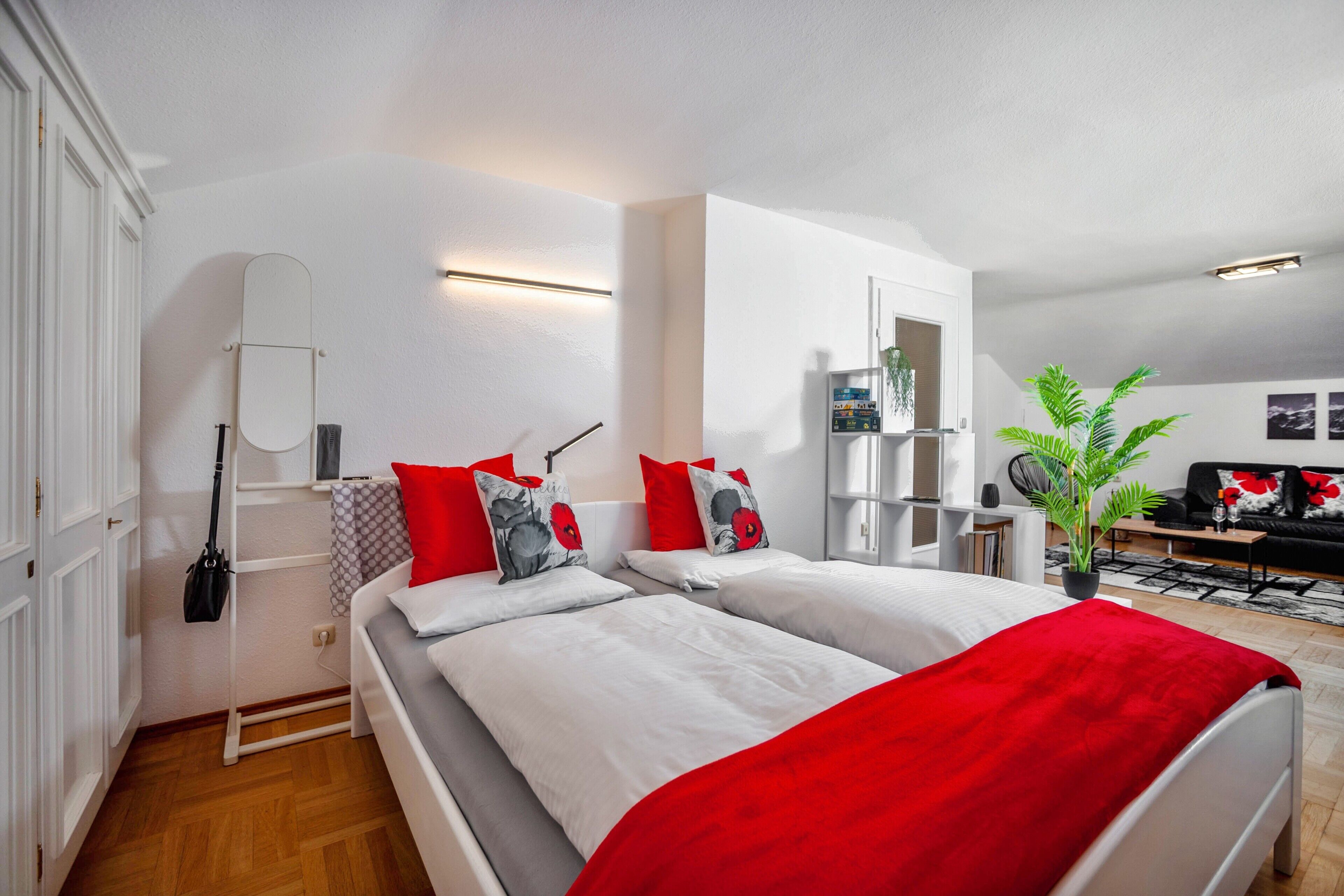 1 Schlafzimmer, kostenloses WLAN, Bettwäsche