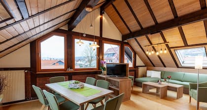 Appartement "Rhön" avec terrasse partagée, jardin partagé et Wi-Fi