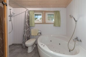 Douche, baignoire à remous
