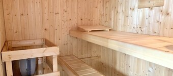 Ferienhaus mit Sauna im Ferienpark Mirow