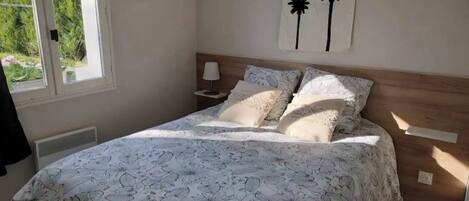 2 chambres, Wi-Fi, draps fournis