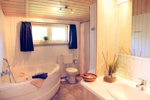 Een douche, een bubbelbad