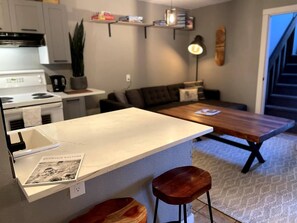 Interior - Small Cabin, Big Comfort. Ski-in/Ski-Out, Hike, Bike & Chill. Hot Tub & Sauna. (Kimberley)