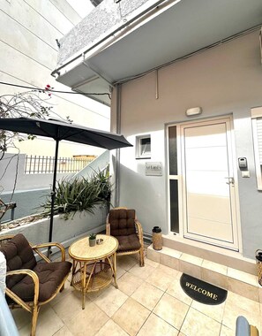 Exterior detail - Fanis City Apartment (Ρόδος)