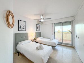 2 Schlafzimmer, kostenloses WLAN, Bettwäsche