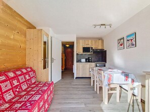 Interior - Cozy Studio in La Clusaz - 4 pax, balcony, pets allowed (La Clusaz)