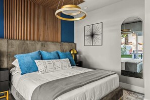 5 habitaciones, tabla de planchar con plancha, cuna de viaje y wifi
