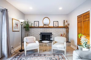 Smart TV, fireplace, offices