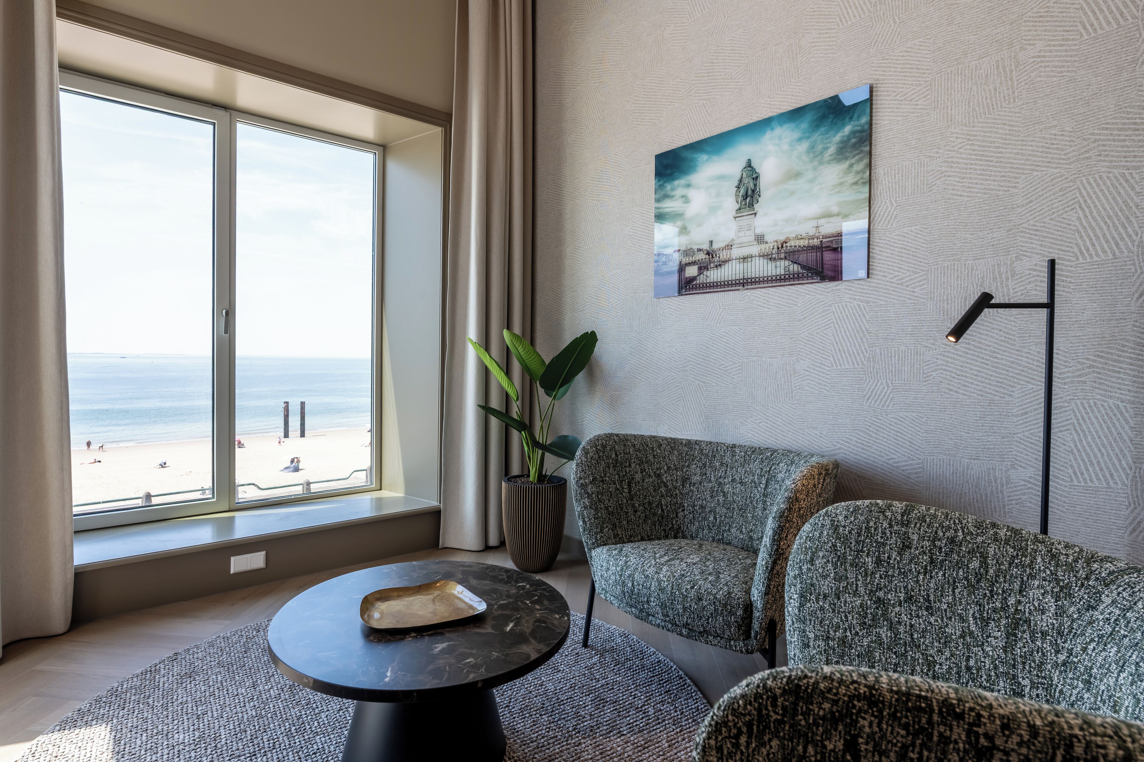 Royal tweepersoonskamer, uitzicht op zee | Geluiddichte muren, gratis wifi